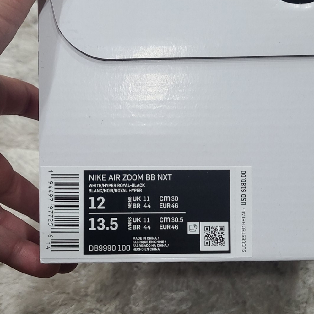 Nike Air Zoom BB NXT "Sisterhood" size 12 - Picture 7 of 8
